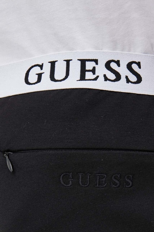 Guess spodnie dresowe czarny U3YB00.KBS91