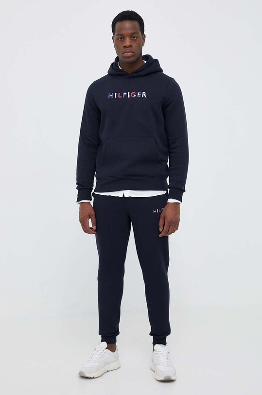Παντελόνι φόρμας Tommy Hilfiger MW0MW31481 σκούρο μπλε AW23