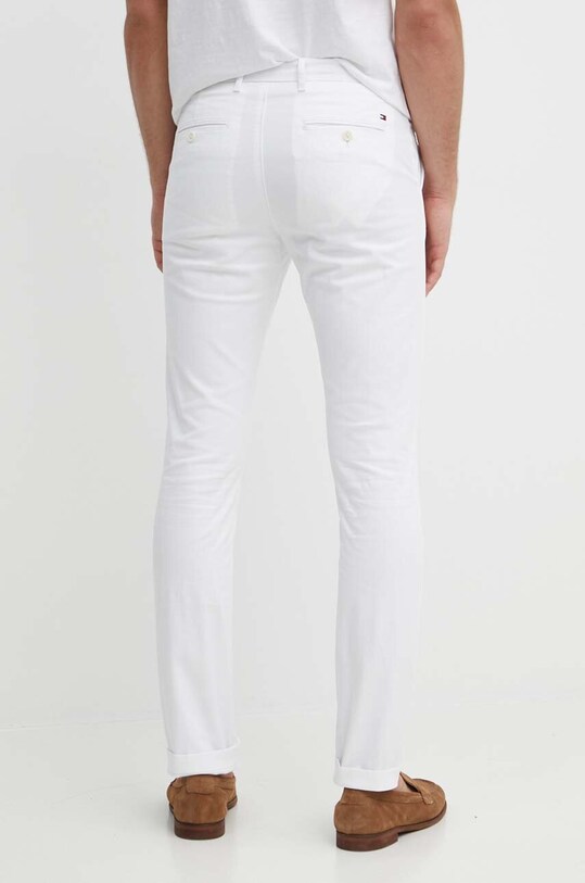 Oblečenie Nohavice Tommy Hilfiger MW0MW26619 biela