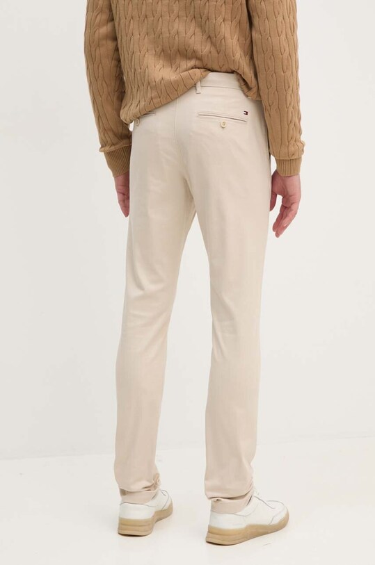 Oblečenie Nohavice Tommy Hilfiger MW0MW26619 béžová