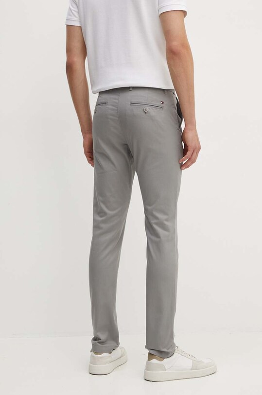 Odzież Tommy Hilfiger spodnie MW0MW26619 szary