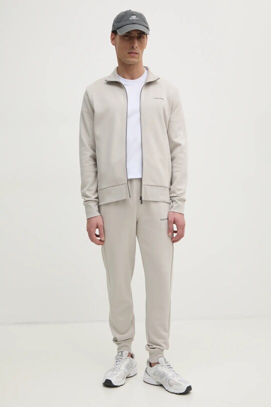 Спортивні штани Calvin Klein K10K109940 бежевий SS25