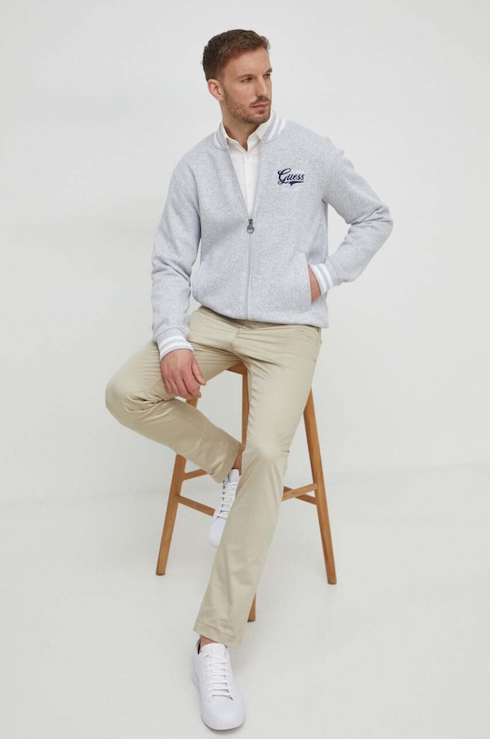 Kalhoty Calvin Klein béžová K10K110963