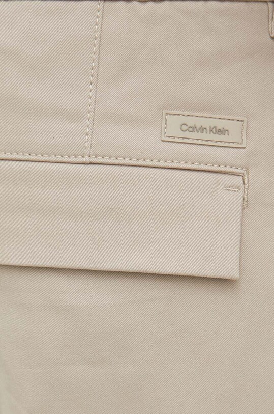 Calvin Klein spodnie beżowy K10K111490