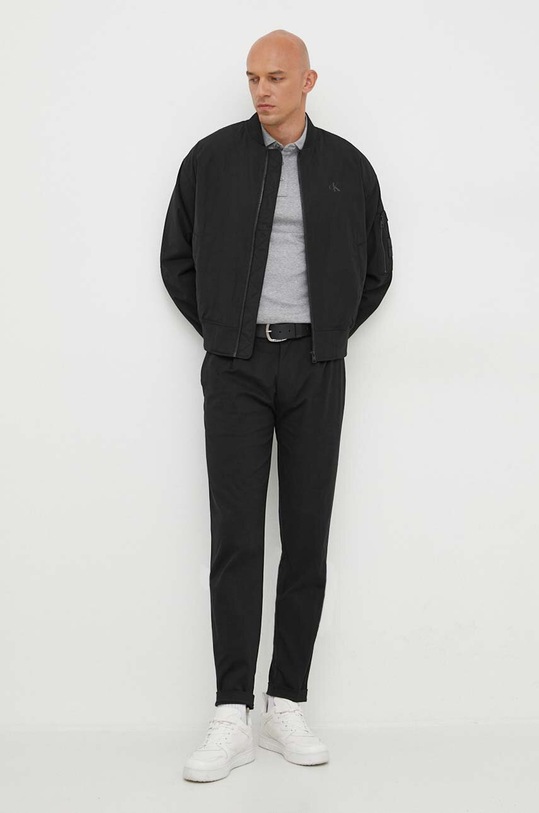 Calvin Klein spodnie K10K111490 czarny AW23