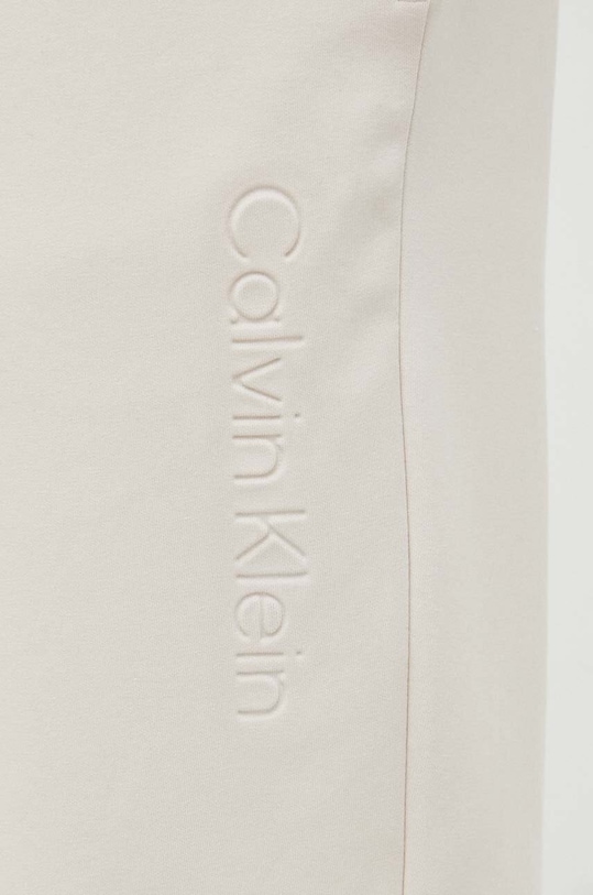 Παντελόνι φόρμας Calvin Klein μπεζ K10K111566