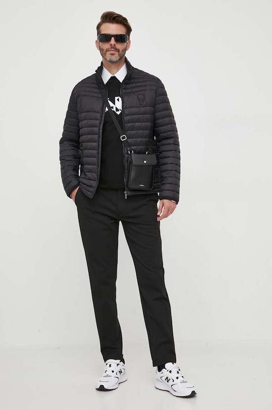 Nohavice Calvin Klein K10K111793 čierna AW23