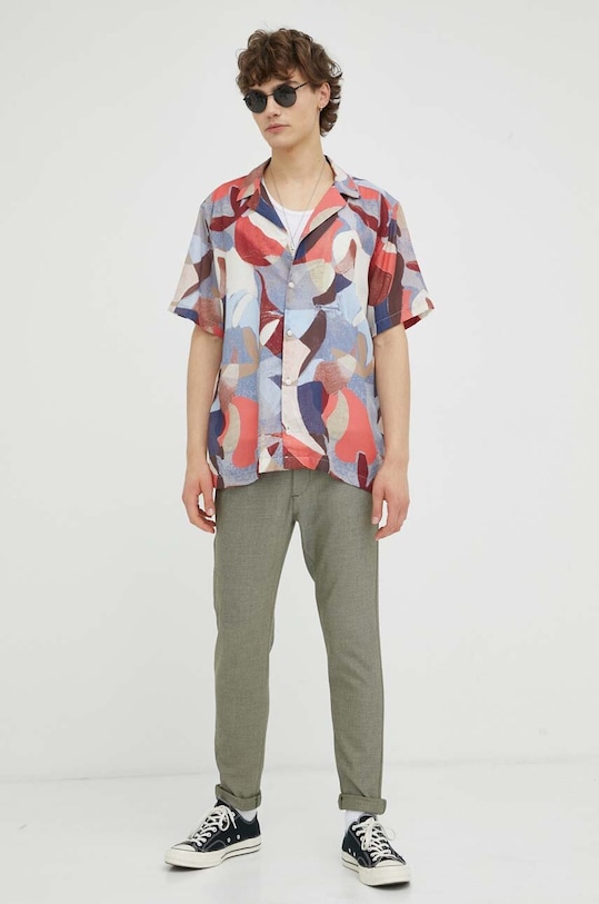 Les Deux nadrág LDM510087 zöld AW23