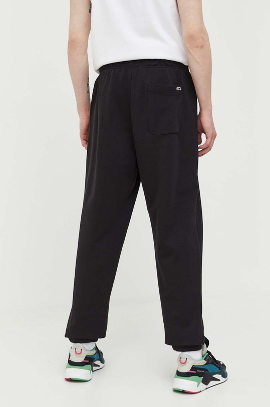 Îmbrăcăminte Tommy Jeans pantaloni de trening din bumbac DM0DM16773 negru