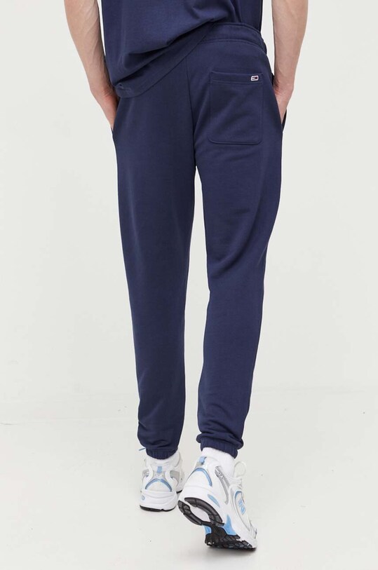 Odzież Tommy Jeans spodnie bawełniane DM0DM16782 granatowy