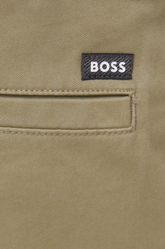 BOSS spodnie zielony 50497787
