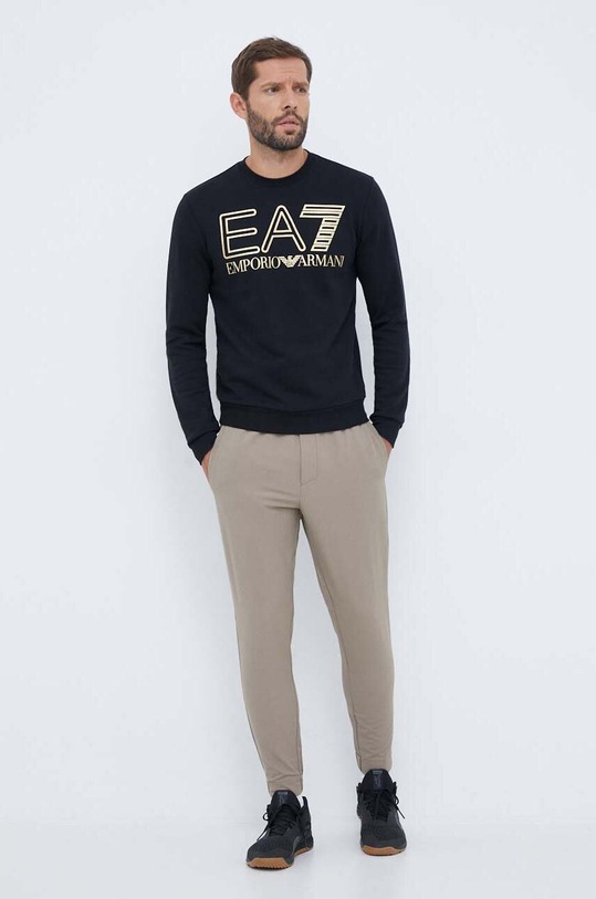 BOSS Green spodnie BOSS GREEN 50495491 beżowy AW23
