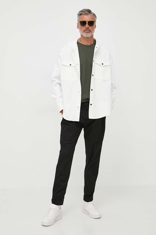 Штани BOSS 50497228 чорний AW23