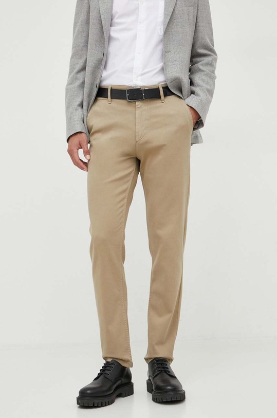 Брюки Boss Orange BOSS ORANGE 50494336 бежевый AW23