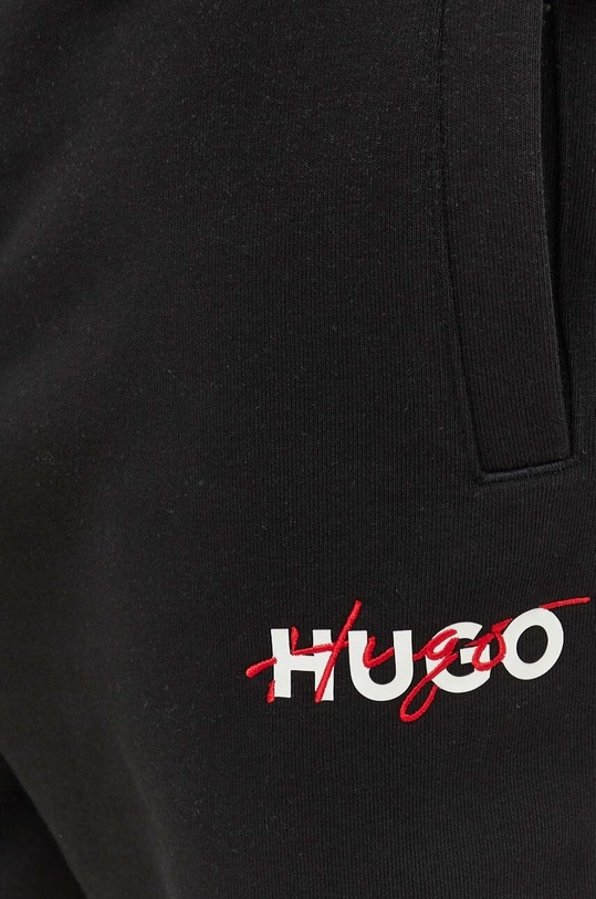 HUGO spodnie dresowe 50494571 czarny