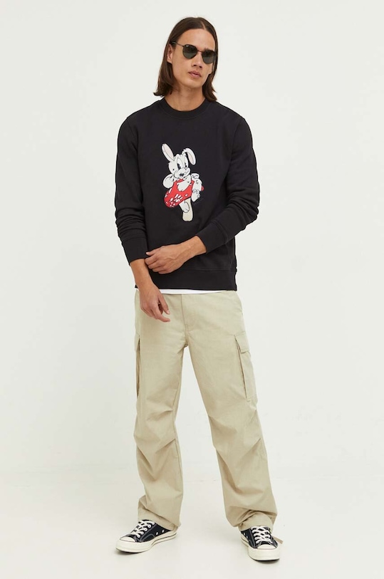 Samsoe Samsoe spodnie M23200067 beżowy AW23