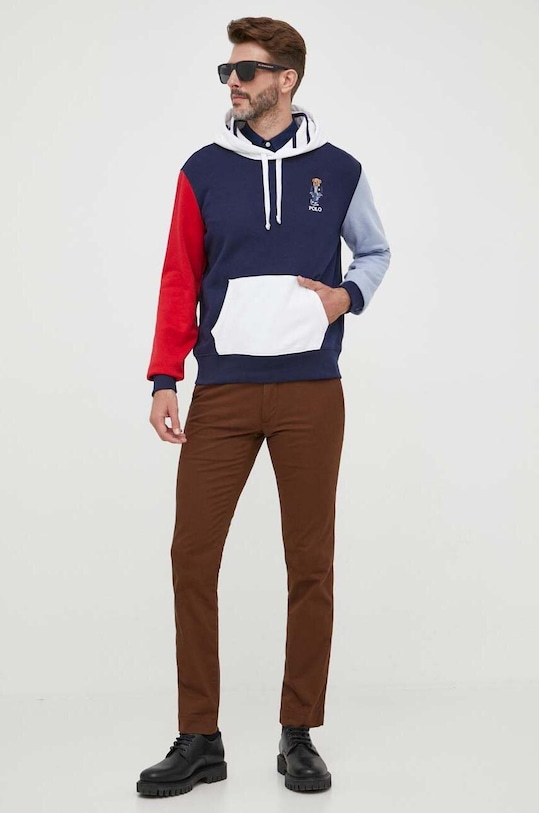 Polo Ralph Lauren pantaloni 710644988 maro AA00