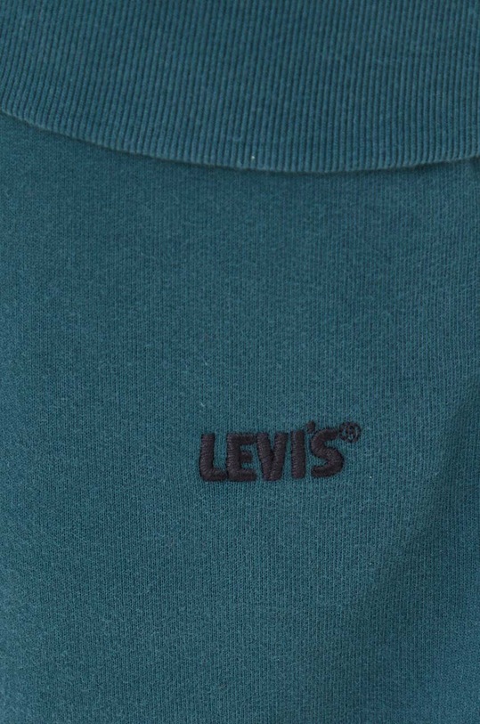 Βαμβακερό παντελόνι Levi's τιρκουάζ A3782.0024