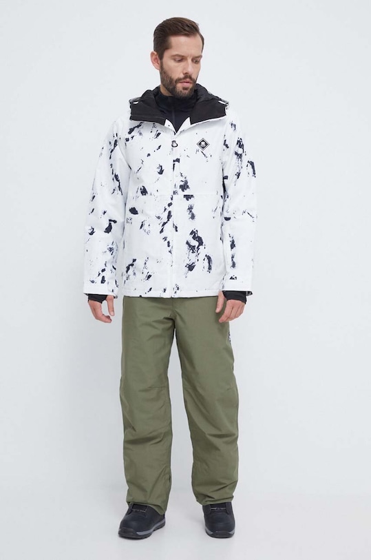 DC spodnie Snow Chino ADYTP03043 zielony AW23