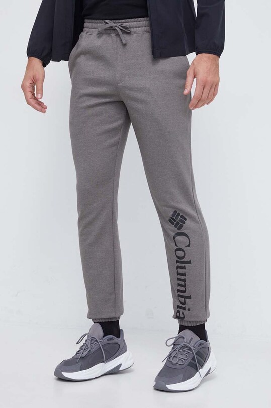 Tepláky Columbia Trek pletenina sivá 1957944