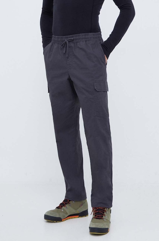 Outdoorové kalhoty Columbia Rapid Rivers látka šedá 2054703