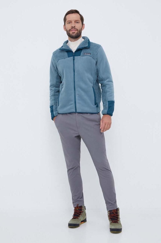 Turistické nohavice Columbia Black Mesa 2054821 sivá AW23