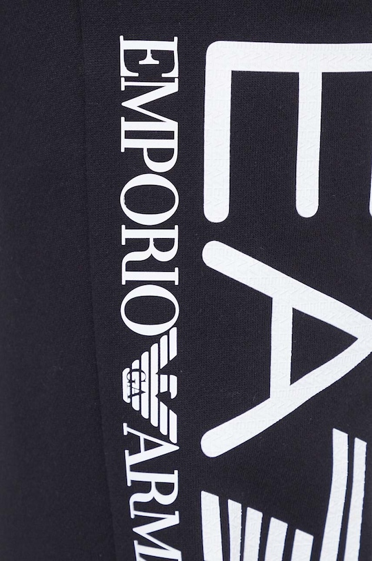 Bavlnené tepláky EA7 Emporio Armani čierna 6RPP58.PJSLZ