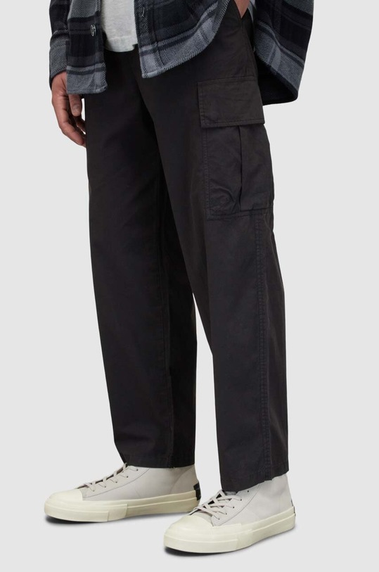 AllSaints pantaloni de bumbac Talka MM058Y negru AW23