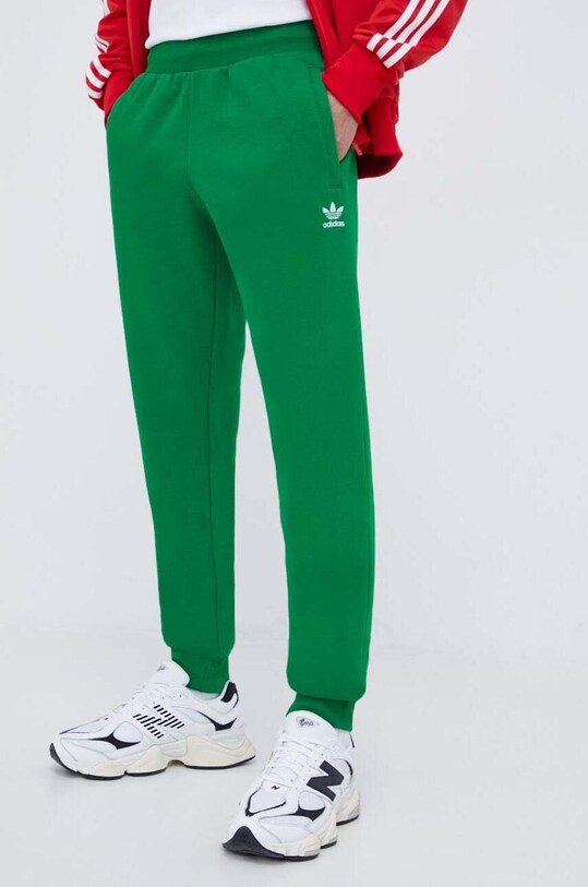 Спортивні штани adidas Originals трикотаж зелений IM2102