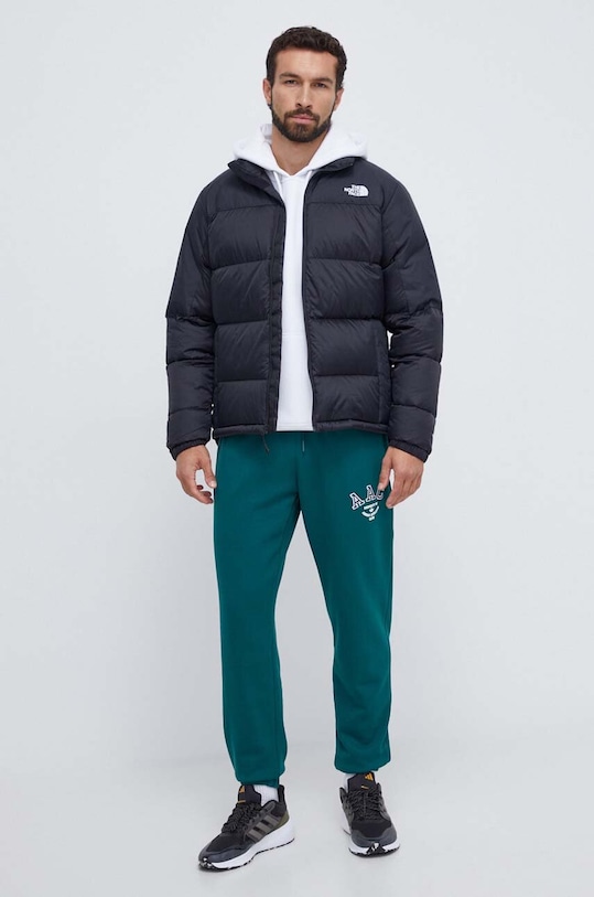 adidas Originals pantaloni de trening din bumbac IM4579 verde AW23