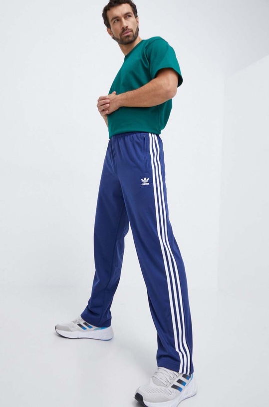 Спортивные штаны adidas Originals цвет синий с аппликацией | ANSWEAR.ua