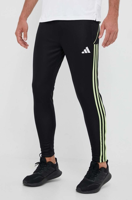 adidas Performance spodnie treningowe Tiro 23 dzianina czarny IN8174