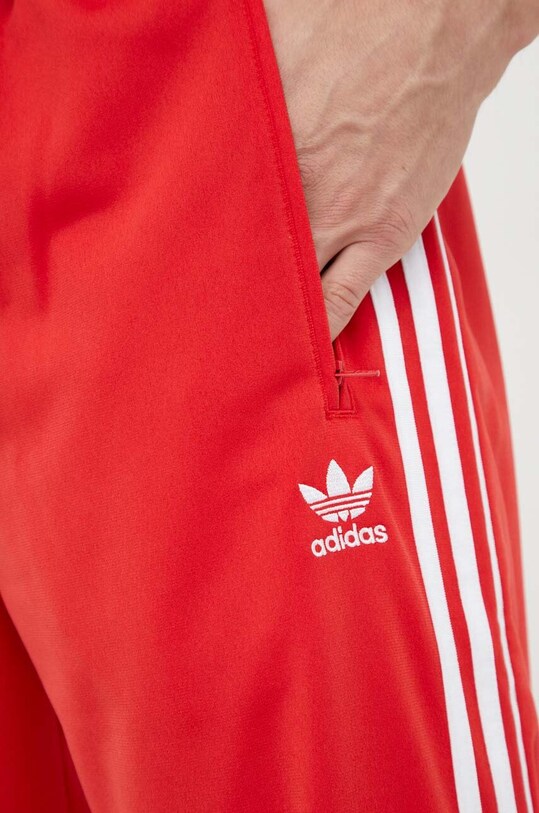 Спортен панталон adidas Originals Adicolor Classics Firebird червен IJ7057
