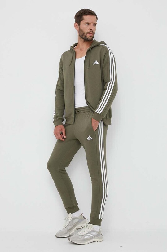 Спортивні штани adidas IJ8925 зелений AW23