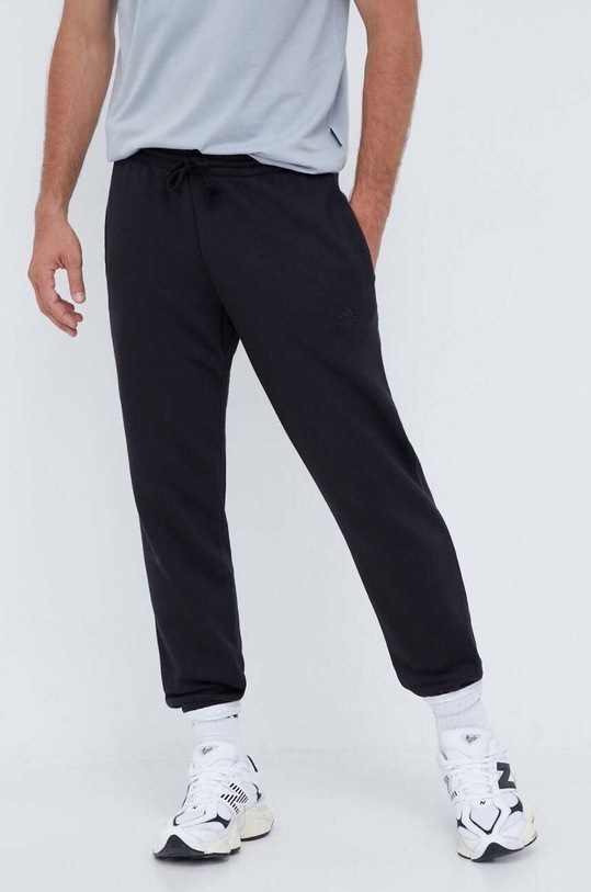 adidas spodnie dresowe dzianina czarny IB4048