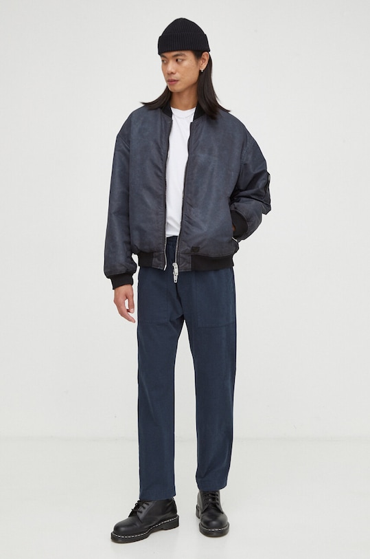 Drykorn pantaloni 40666.122103 bleumarin AW23