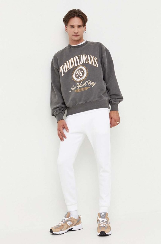 Hollister Co. spodnie dresowe KI334.3083.100 biały AW23