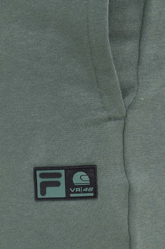Fila spodnie dresowe VR46 zielony FAM0470