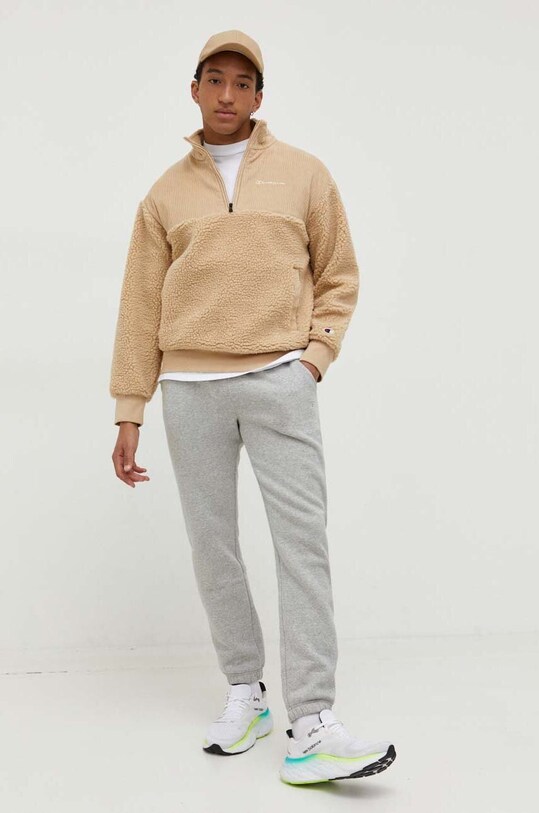 Tepláky Champion 219069 šedá AW23