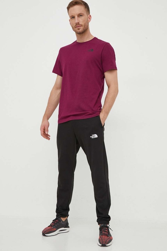The North Face melegítőnadrág NF0A7ZJBJK31 fekete SS24