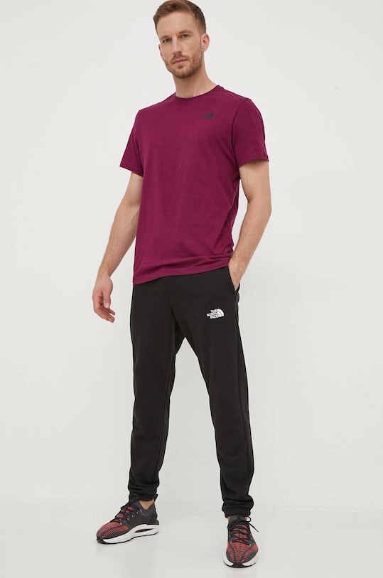 The North Face spodnie dresowe NF0A7ZJBJK31 czarny SS24