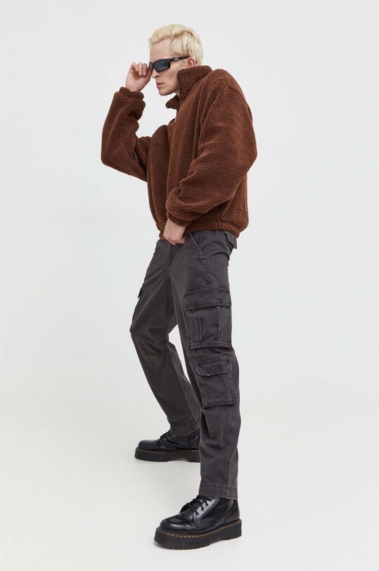 Παντελόνι Abercrombie & Fitch KI130.3063.900 γκρί AW23