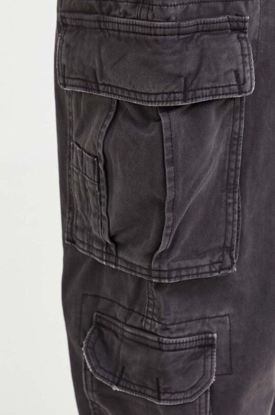 Nohavice Abercrombie & Fitch sivá KI130.3063.900
