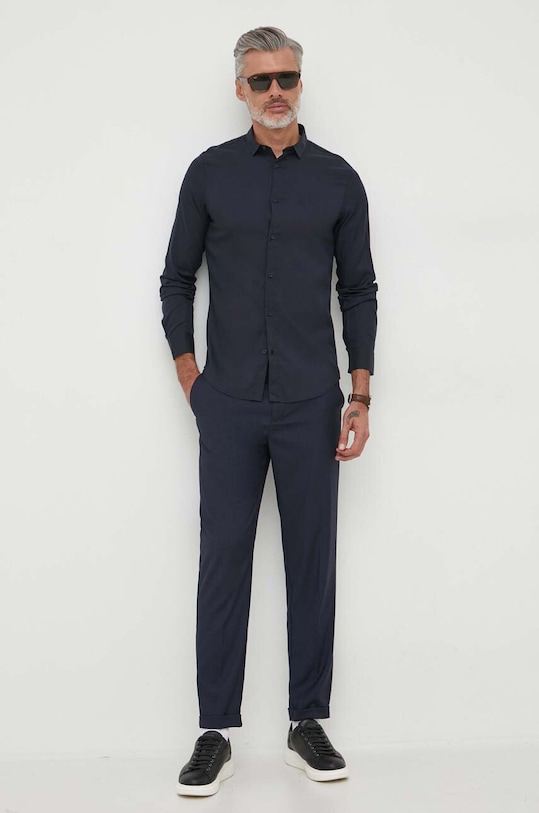 Панталон Armani Exchange 6RZP36.ZN2AZ тъмносин AW23