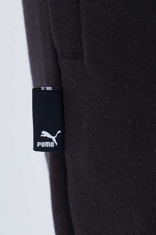 Puma pantaloni de trening din bumbac negru 621328