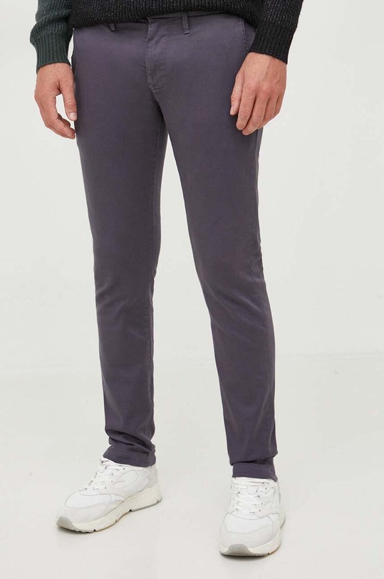 Pepe Jeans spodnie James z elastanem niebieski PM211490YE8.990