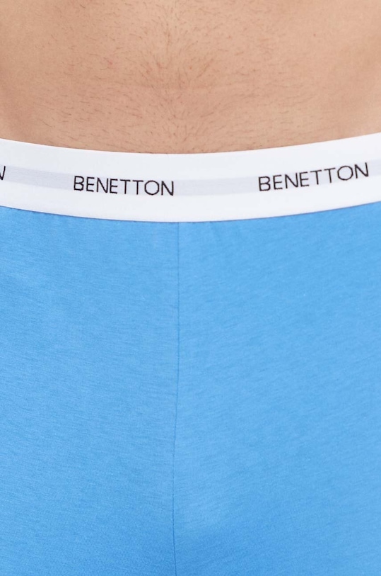 Ρούχα Βαμβακερό παντελόνι United Colors of Benetton 30964F00G.16F μπλε
