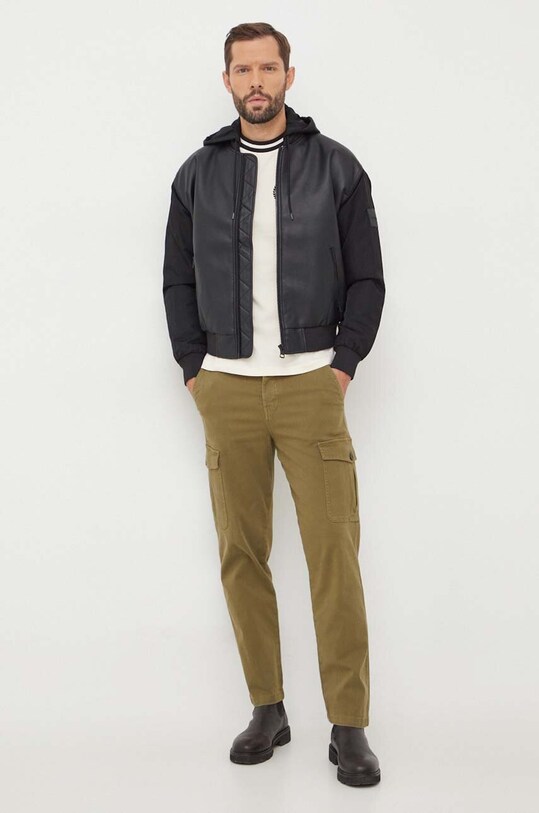 Штани United Colors of Benetton 43QFUF03G.913 зелений AW23