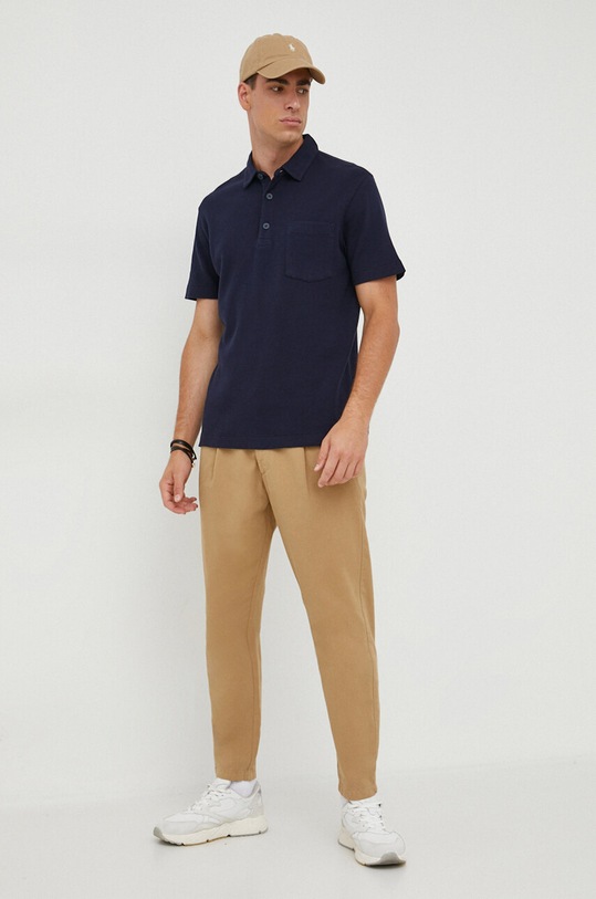 United Colors of Benetton pantaloni de bumbac 48YBUF03K.25R bej AW23