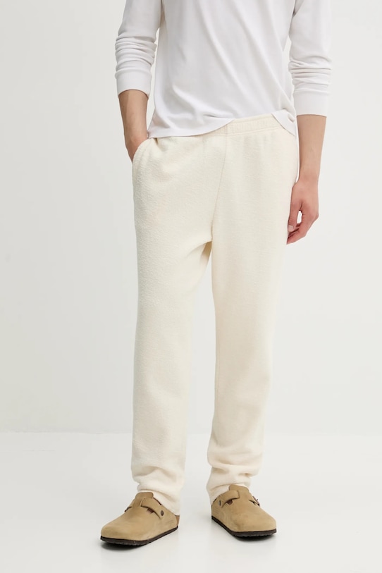Спортивні штани American Vintage бавовна бежевий MBOBY05AH23
